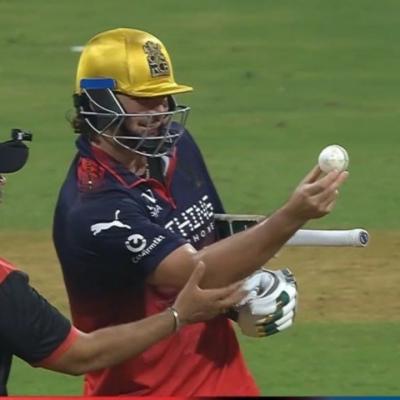 RCB's Tim David Lands In Serious Trouble After Flagging Ball-Tampering Vs MI