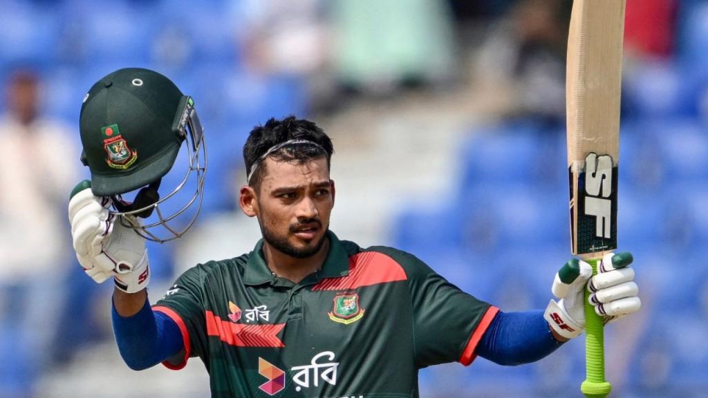 Najmul Shanto Brings Up 4th ODI Hundred: Where Does He Stand Among Bangladesh's Greats?