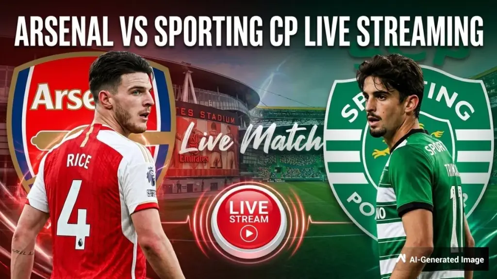 Arsenal vs Sporting CP Live Streaming: Where to Watch Champions League Quarterfinal Second Leg Today