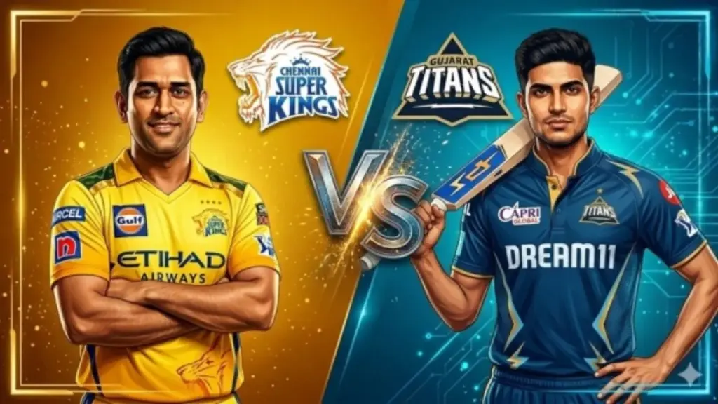 CSK vs GT Head-to-Head Record: Rivalry Locked at 4-4 Ahead of IPL 2026 Clash