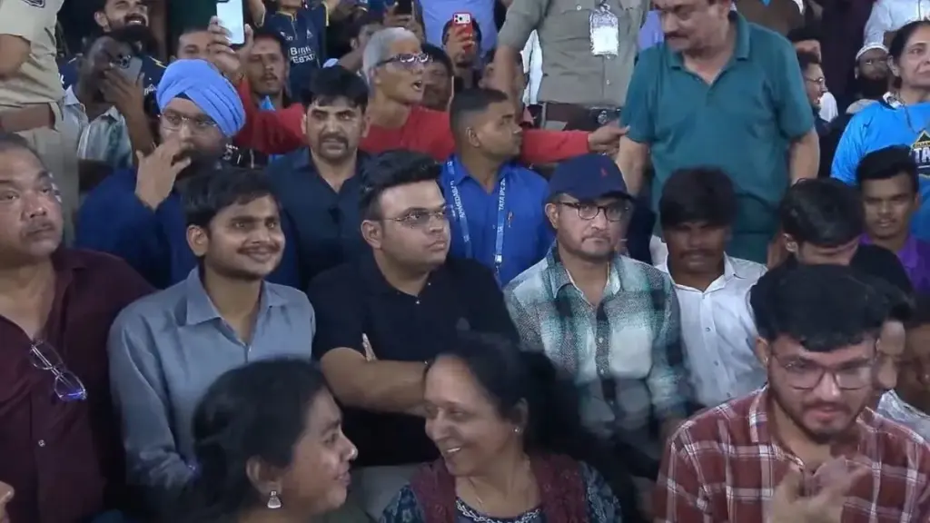 Why Did Jay Shah and Sourav Ganguly Ditch VIP Boxes to Watch GT vs KKR IPL Match With Fans?